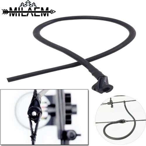 Archery Compound Bow Peep Sight Durable 4.5 mm Hole Size Silicon Tube Peep Sight For DIY Outdoor Hunting Shooting Accessories