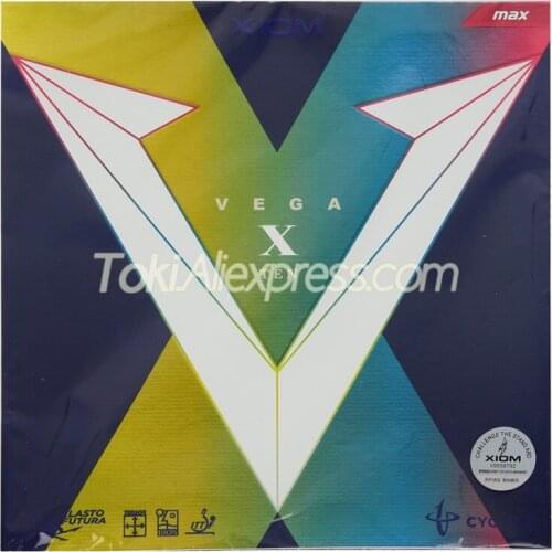 XIOM VEGA X TEN Table Tennis Rubber XIOM VEGA-X Original XIOM Ping Pong Sponge