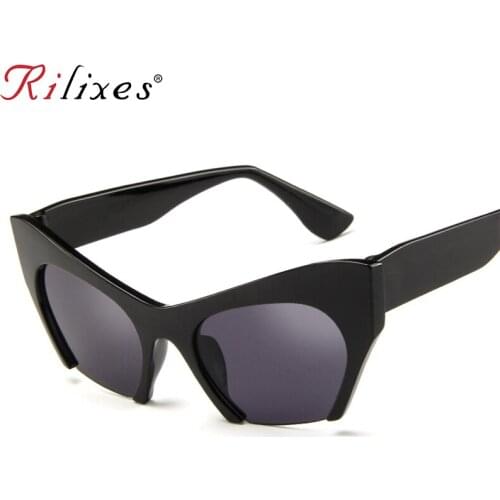 RILIXES Womens Cat Eye Sunglasses
