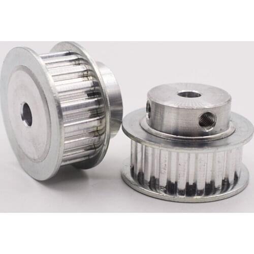 Aluminum Alloy XL Type 16T 16 Teeth Timing Pulleys 5.08mm Pitch 6/7/8/10/12mm Inner Bore 11 Belt Width XL Synchronous Pulleys