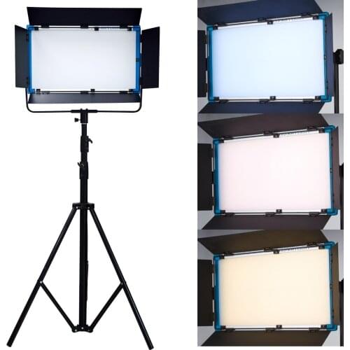 Yidoblo A-2200BI LCD Display Pro LED Lamp Soft light Bio-color led panel light For Photography Lamp APP Remote control set