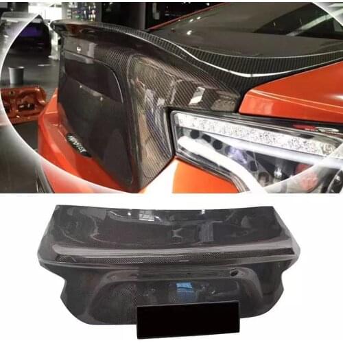 Carbon Fiber Rear Trunk Boot lid Fit For 2013-2019 toyota GT86 FT86 Subaru BRZ Tailgate Trunk hood Bonnets Tail cover