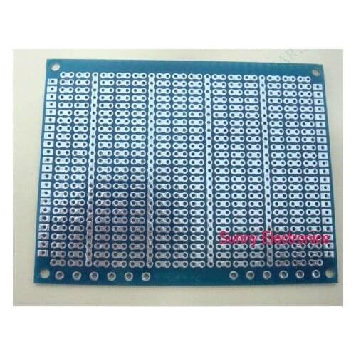 10pcs 7 x 9cm (2.76"X3.54") Single Side Prototype PCB Panel Universal Circuit Board FR-4 Glass Fiber