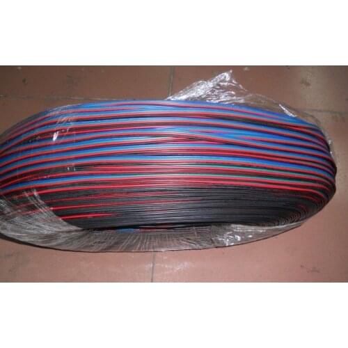 4pin RGB cable 18AWG for led module use;50m a roll