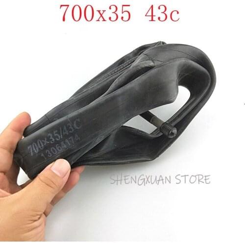 Free shipping 2pcs High Quaity 700x35/43c Inner Tube Bike Road Tube Tires Bicycle Parts Straight Valve Stem 700*35/43c