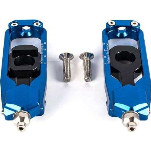 Motorcycle CNC Chain Adjusters with Spool Tensioners Catena For Yamaha MT09 2013-2016 FZ09 2013-2016