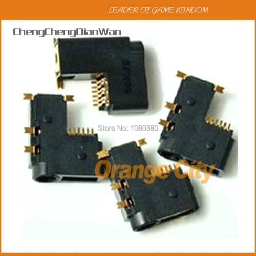 ChengChengDianWan Headset Connector Part Headphone Jack Headset Socket Replacement for PSP1000 PSP 1000 Game Console 10pcs/lot