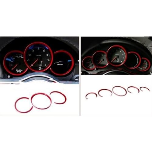 For Porsche Macan Cayenne Panamera 911 Car Dashboard Decorative Ring