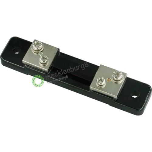 FL-2 DC 75mV 50A Shunt Resistor For Meter Amp Analog Panel Ammeter VoltMeter