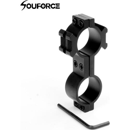 25.4mm/25.4mm&30mm Ring Suit for 20mm Rail Mount Gun Accessories for Flashlight Rifle Scope Outdoor hunting