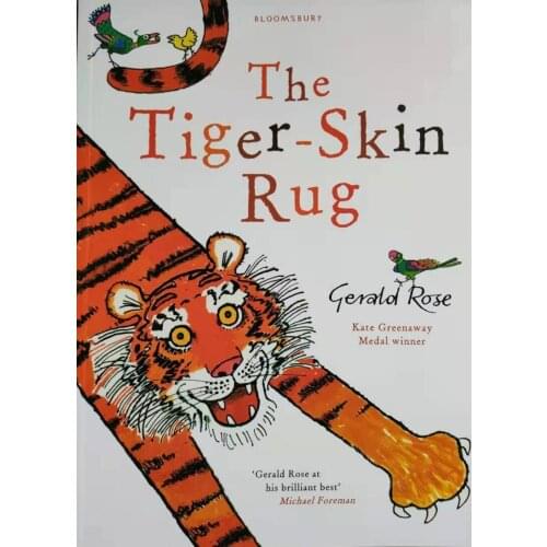 The Tiger Skin Rug Classroom Baby Toys for Educational Picture Story Book English Books for Children Montesori for Educational