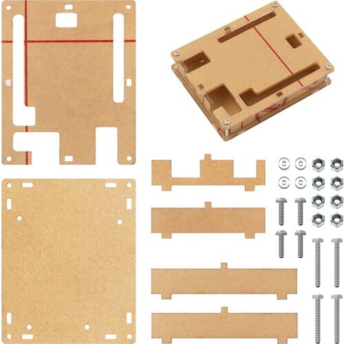 One set Transparent Box Case Shell for Arduino for UNO R3