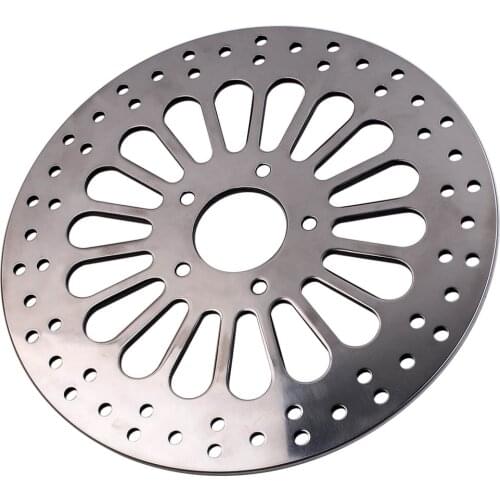 11.8" 300 mm Super Spoke Front Brake Rotor Disk Stainless Steel for M-RT-1100 FOR Harley Touring Dyna 08-13 Outer Diameter 300mm