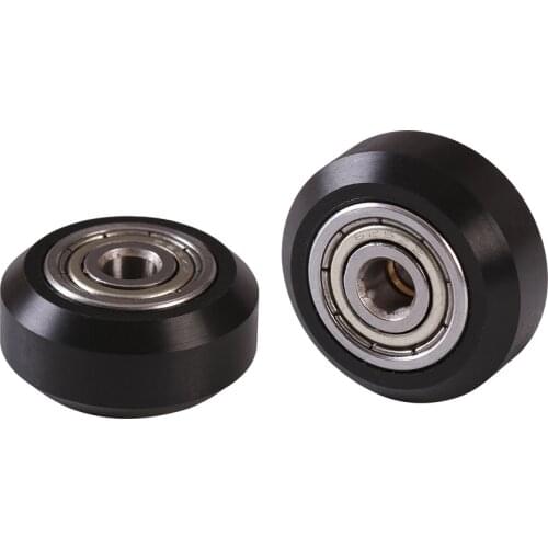 5/10PC Openbuilds Plastic wheel POM with Bearings big Models Passive Round wheel Idler Pulley Gear perlin wheel for CR10 Ender 3