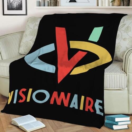 Bigflo and Oli Visionaire 3D Print Plush Blanket Throw On Sofa Home Decor Soft Warmth Washable Nap Blanket Dropshipping