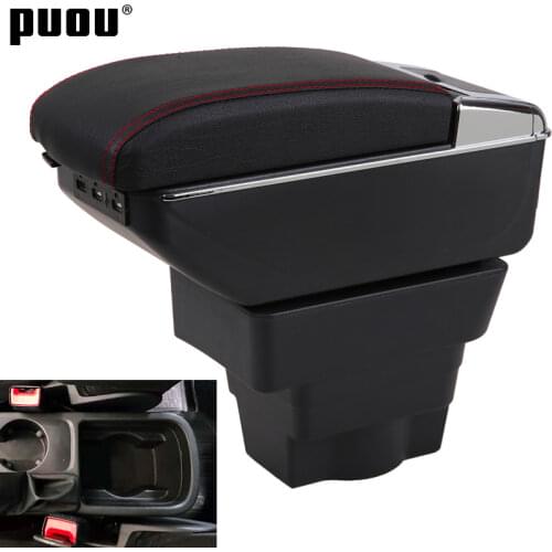 For Opel Astra J Armrest Box Rotatable Car Central Armrest Storage Box Ashtray Cup holder decoration accessories 2010-2013