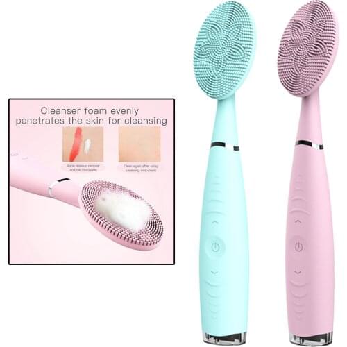 Facial Cleansing Brush Professional Waterproof Electric Face Brush for Gentle Exfoliation and Deep Scrubbing Cleaning