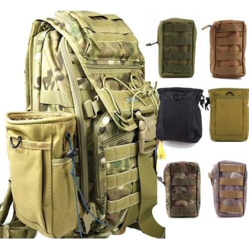 1 Year Warranty Molle System Small Bag Medical First Aid Kit Tactical Pouch Nylon Utility Gadget Holster Pouch