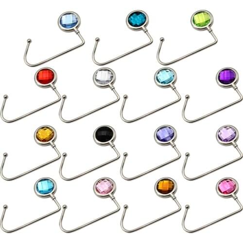 Zinc Alloy Table Convenient Bag Hanger Decorative Lightweight Multifunction Home Gift Anti Slip Space Saving Hook Straight