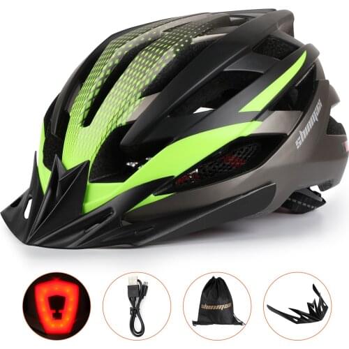 SHINMAXBicycle Helmets Ultralight Outdoor Bicycle Helmet Cycling Bike Split Helmet Mountain Road Bike Cycling Helmets