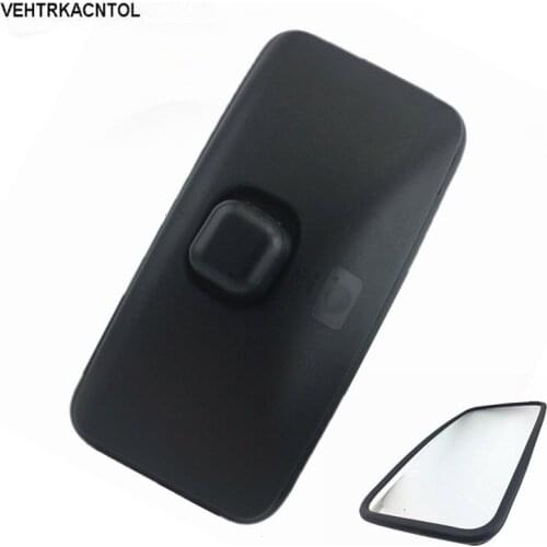 VEHTRKACNTOL 43 x 22.5cm Car Truck Front Wheel Mirror Blind Spot Rearview Mirror Side Mirror