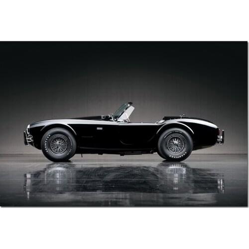 1964 Shelby Cobra 289 Roadster Photo Canvas Wall Art Posters and Prints Modern Painting for Home Decor
