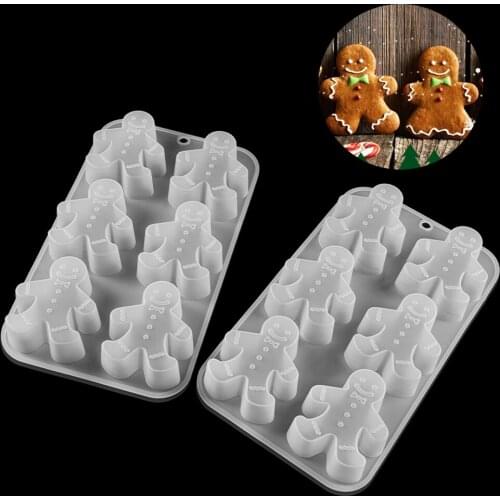 3D Smiling Snowmen Silicone Mold Candle Aromatherapy Epoxy Resin Molds For DIY UV Home Decorative Crafts Jewelry Making Tools