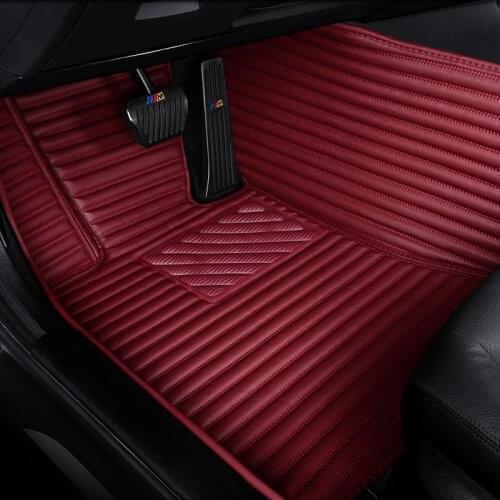 Car floor mats for mg zs hs 3 6 geely emgrand ec7 cla 45 amg x7 ec7 cla 45 w205 amg car floor mats