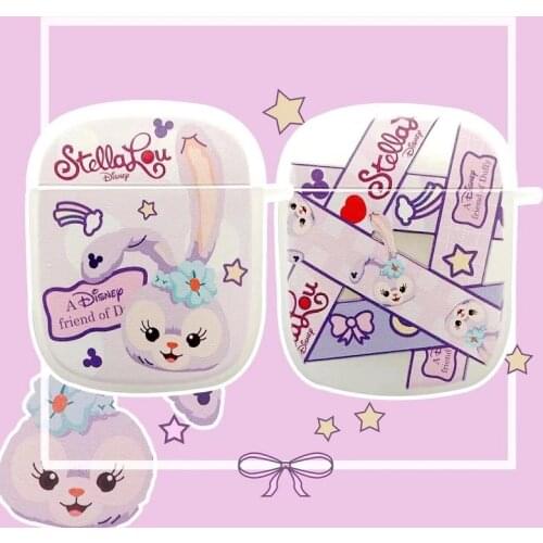 Japan disney star rabbit earphone wireless protective cover is suitable for Apple Airpods Pro 1 2 3 protective cover gift
