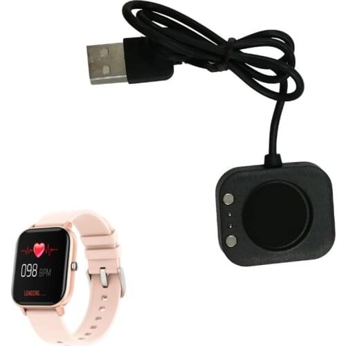 Smartwatch Dock Charger Adapter USB Charging Cable Charge Wire for SITLOS SQR Hembeer LIGE SENBONO Colmi P8/P8 SE/Pro Watch