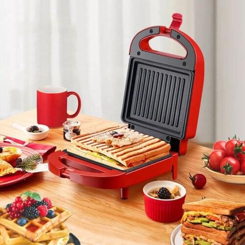 650W Electric Sandwich Maker Breakfast Machine 220V Egg Cake Oven Sandwichera Electric Toster Multifunctional