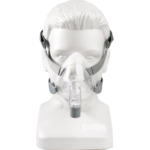 F5A CPAP Mask With Headgear And Head pad Size S/M/L Suitable For CPAP Machine Connect Hose And Face