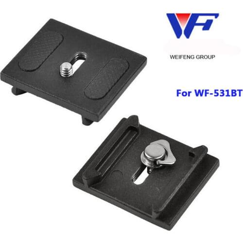 Photo Fancier Weifeng Quick Release Plate For wf-531bt Tirpod --Fit 593BH ball head