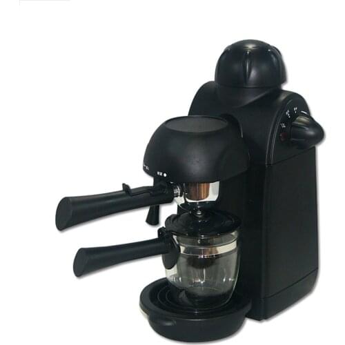 Household Electric Coffee Frothing Machine Steam Milk Frother Mini Semi-automatic Freshly Ground Small Steam Milk Froth