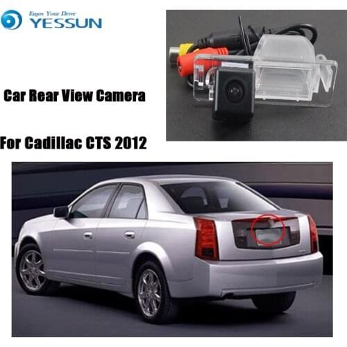 YESSUN For Cadillac CTS 2012 Car Rear View Back Up Reverse Parking Camera Waterproof Night Vision CCD HD+CAM