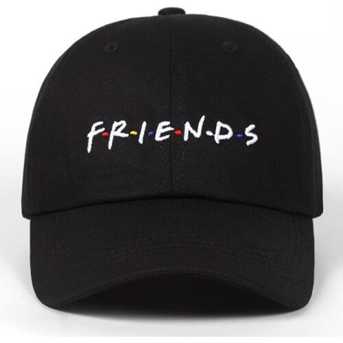 High Quality Men Women FRIENDS Dad Hat Baseball Cap cotton Style Unconstructed Fashion Unisex Dad cap hats Bone Garros