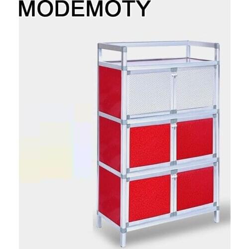 Room Moveis Sala De Jantar Cupboard Side Tables Aluminum Alloy Kitchen Furniture Cabinet Meuble Buffet Mueble Cocina Sideboard