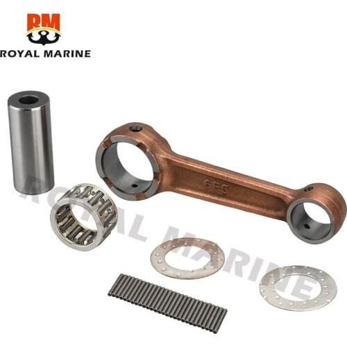 6F5-11650-00 Connecting Rod Kit for Yamaha 40HP 2 stroke outboard motor 6F5-11650 6F6-11650-00