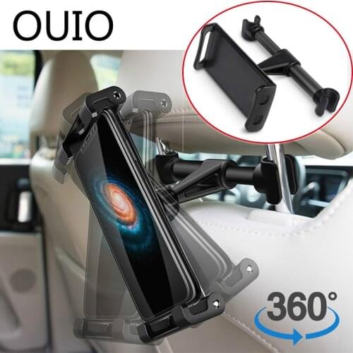 OUIO Car Back Seat Headrest Mount Bracket Auto For iPad Tablet PC For VW Polo Jetta Toyota Corolla Mercedes Saab Renault Dacia