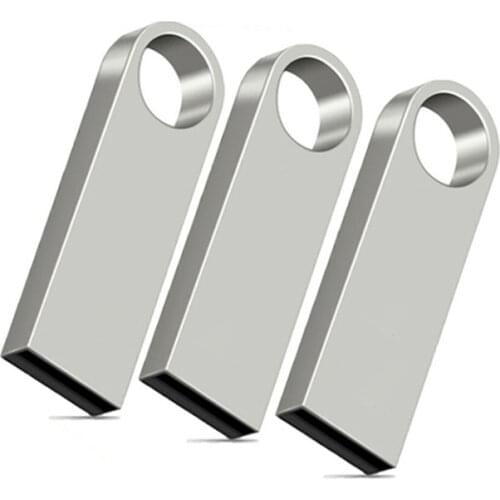 Metal Mini USB Flash Drive 1GB 2GB 4GB 8GB 32GB USB 2.0 Flash Drive Disk Memory Pen Stick U Disk for Laptop PC