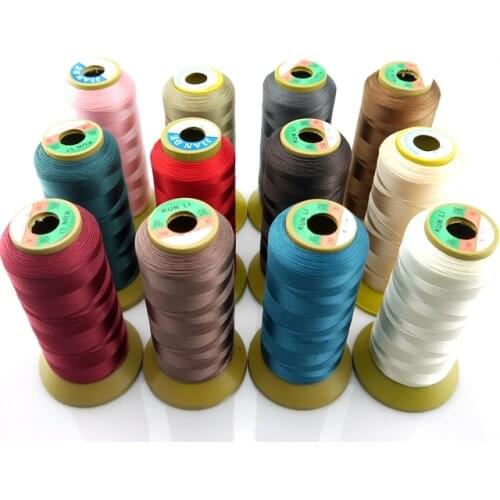 Resistant Nylon Sewing Thread 210d/2 High Tenacity Outdoor Leather Thread 2000 Yard /roll 19 Color