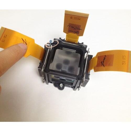 Original Projector LCD Prism Block For Panasonic PT-SLX65CL LCD Panel Set Whole Block