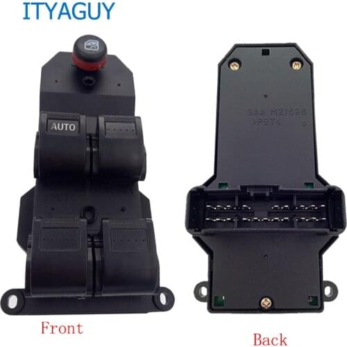 35750-S5A-A02ZA Car Front Left Driving Master Power Window Switch for Honda Civic CR-V 2001-2005 35750 S5A A02ZA 35750S5AA02ZA