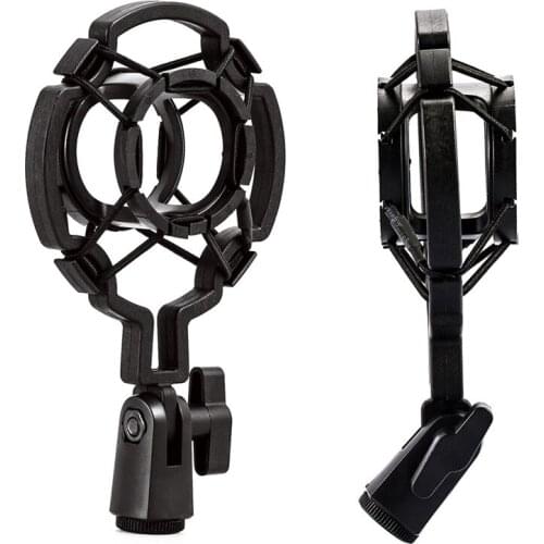 Professional Metal Shock Mount Microphone Stand Mic Shock Mount Bracket Holder Universal Microphone Shock Mount Clip Holder 3Kg