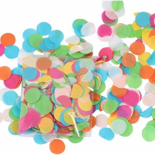300g/900g Multicolor Round Confetti Foil Wedding Decor Balloons Fill Paper Confetti Party Throwing Supplies Baby Shower Decor