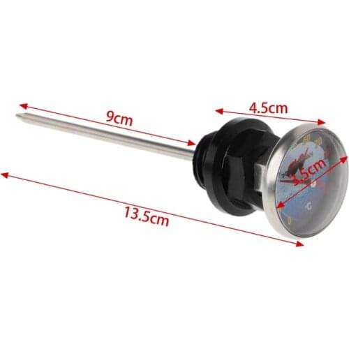 Motorcycle Dirt Pit Bike Parts Oil Tank Temperature Gauge For 110cc 125cc