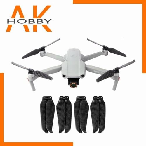 Sunnylife 1 Pair/ 2Pairs 7238F Carbon Fiber Propellers Quick-Release for DJI Mavic Air 2 Drone Accessories