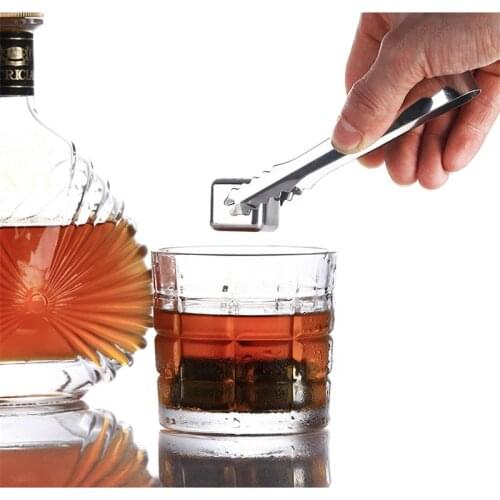 Stainless Steel Ice Cubes, Reusable Chilling Stones for Whiskey Wine, Keep Your Drink Cold Longer, SGS Test Pass