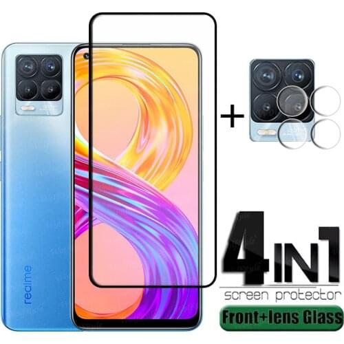 4-in-1 For OPPO Realme 6 Pro Glass For Realme 6 Pro Tempered Glass Screen Protector For OPPO Realme 6 5 Pro 6i C11 X3 Lens Glass