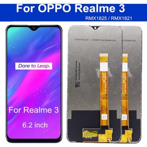 6.22" For OPPO Realme 3 LCD Display Screen Touch Panel Sensor Digitizer Assembly for oppo Realme3 RMX1825 RMX1821 lcd